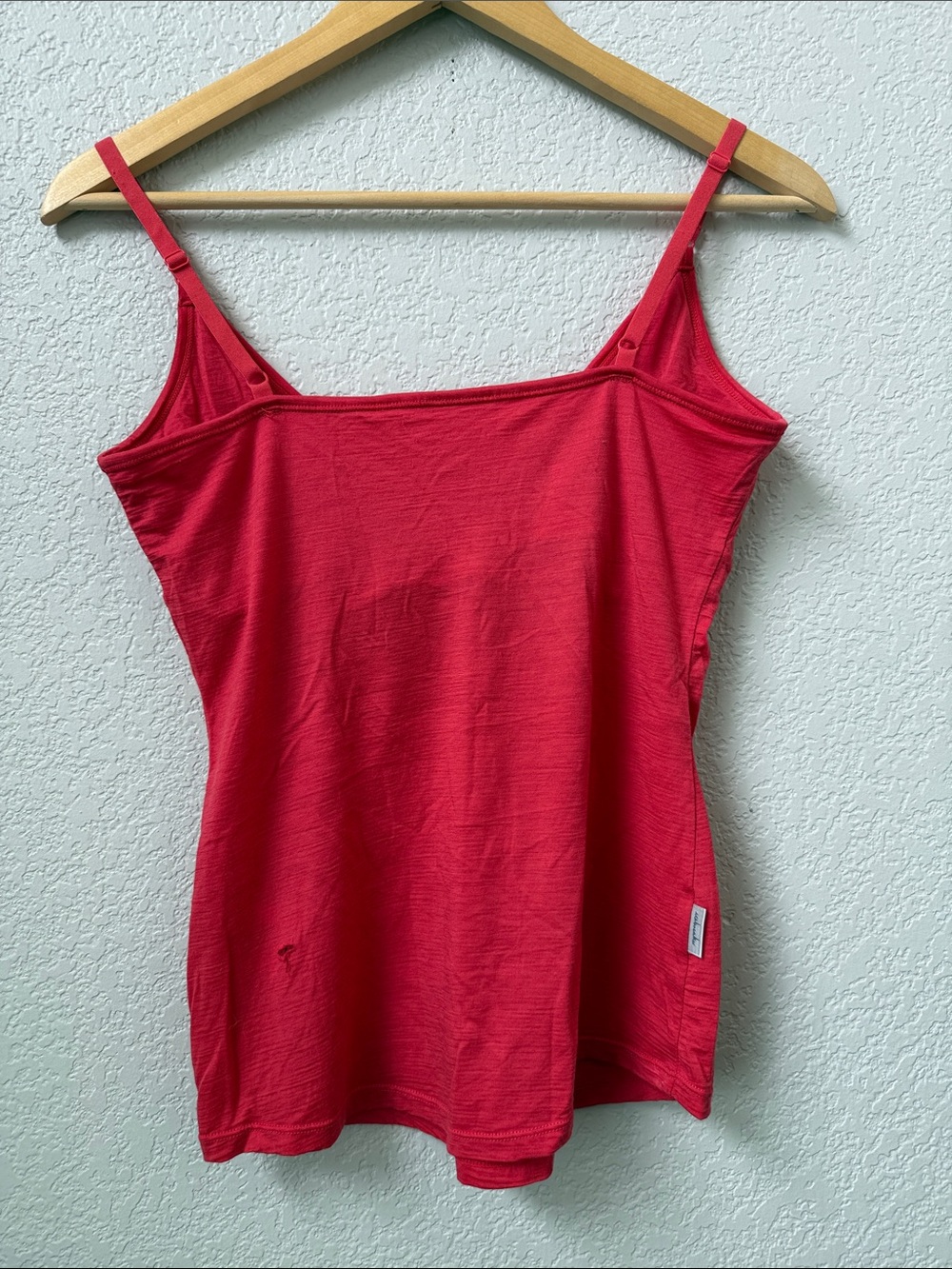 Icebreaker Tank Top Camisole Merino Wool Red size Small - Picture 6 of 11